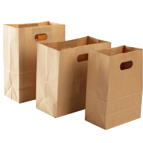 D-CUT PAPER CARRYING BAGS